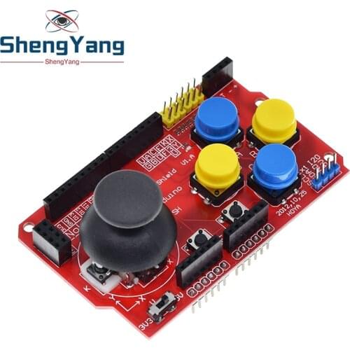 ShengYang Joystick Shield for Arduino Expansion Board Analog Keyboard and Mouse Function