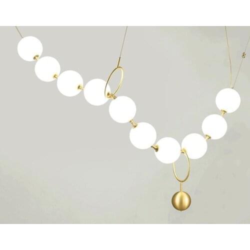 Modern Iron Pendant Light Northern Europe Creative Milky White Glass Lampshade Restaurant Peach Branches Hanging Lamp lampen