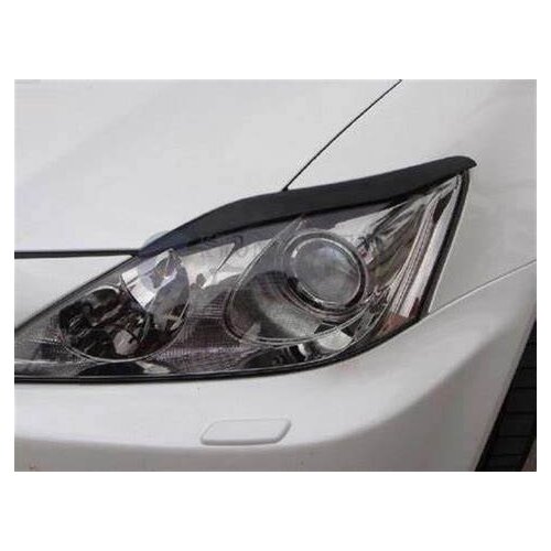 Fiberglass Headlight Eyebrows Eyelids Covers for 2006-2012 Lexus IS300 IS250 IS350