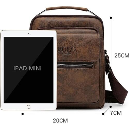 Crossbody Bags For Men Luxury Shoulder Strap Handbags Messenger Vintage Multifunctional Leather Man Brand Side For Men Clutch