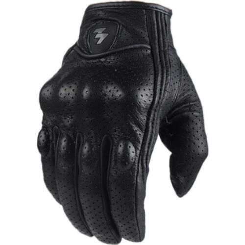 Military Tactical Combat Paintball Glove Outdoor Sports Hunting Motorcyle Racing Bike Cycling Full Finger Gloves Genuine Leather