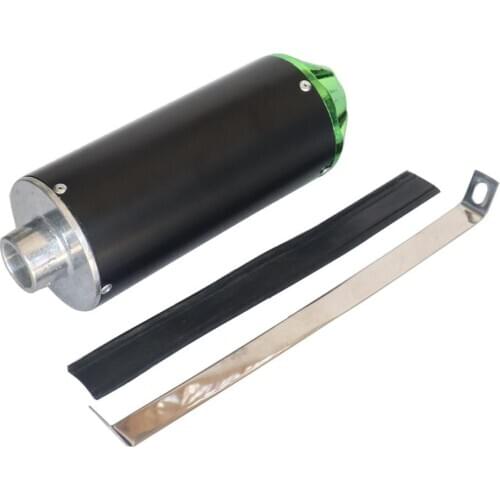 28mm Exhaust Pipe Muffler with Clamp For TTR CRF50 SSR Thumpstar 90cc 110cc 125cc Dirt Pit Bike