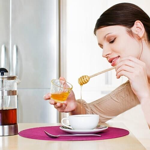 10PCS 8-10CM Wooden Honey Stick Dippers Dinnerware Coffee Milk Tea Stirring Sticks Spoon Honey Spoon Stir Stick Kitchen Tools