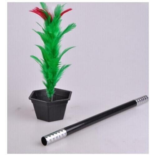 10pcs Magic Wand To Flower Magic Trick Kid Show Prop Toys Childrens Day Halloween Christmas Toys YH142