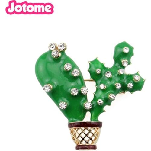 100 pcs/lot free shipping Wholesale Metal Red Enamel Rhinestone Cherry Fruit badge Brooch Pins