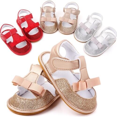 2020 The New Princess Baby sandals Shoes Soft Sole Baby Girl sandals Shoes