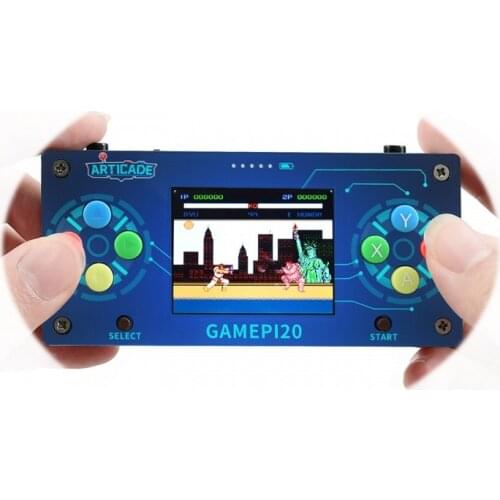 Mini Video Game Console GamePi20 Based on Raspberry Pi Zero / Zero W / Zero WH, 2.0inch IPS Display