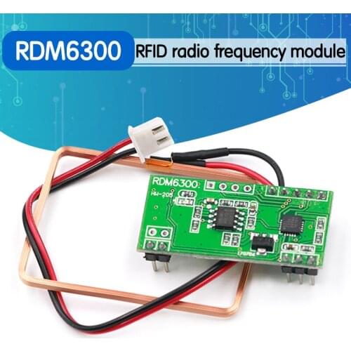 125Khz EM4100 RFID Card Key ID Reader Module RDM6300 (RDM630) For Arduino