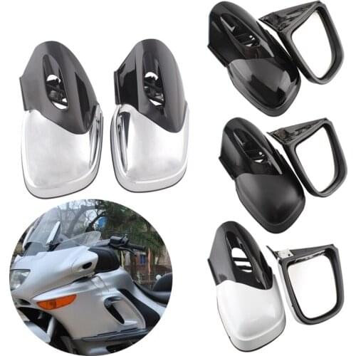 Motorcycle Rearview Mirror Front Fairing Mount Mirrors For BMW K1200 K1200LT K1200M 99-08