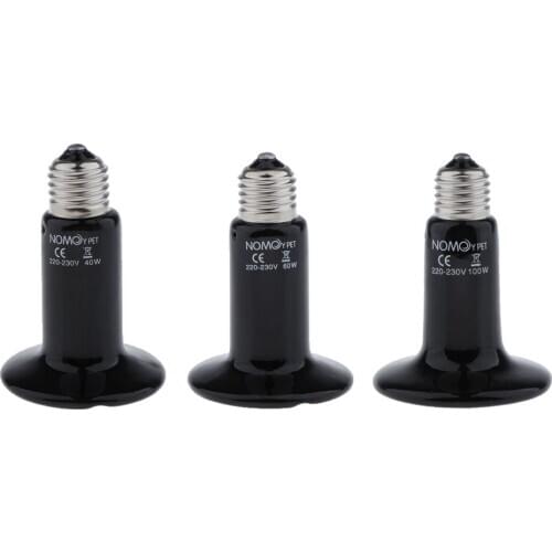 Reptile Heater Lamp Vivarium Terrarium Lizard Amphibian Screw in E27 220V