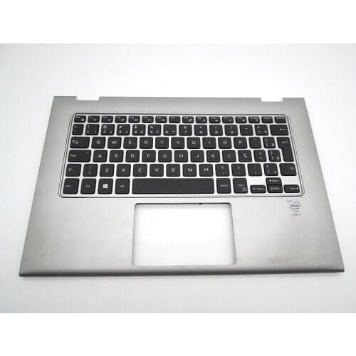 NEW For DELL 13 7347 7348 Palmrest upper cover with keyboard 0X5PJ9 X5PJ9