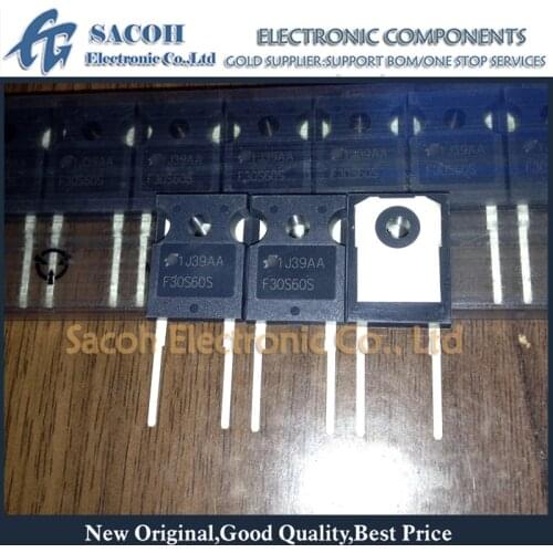 New Original 10PCS/Lot FFH30S60STU FFH30S60S F30S60S F30S60 TO-247 30A 600V Fast Recovery Diode