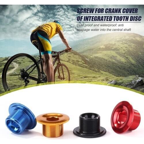 Mountain MTB Road Bike Crank Cover Fitting Screw Cap Portable Waterproof M18 Bottom Bracket Crankset Cycling Elements