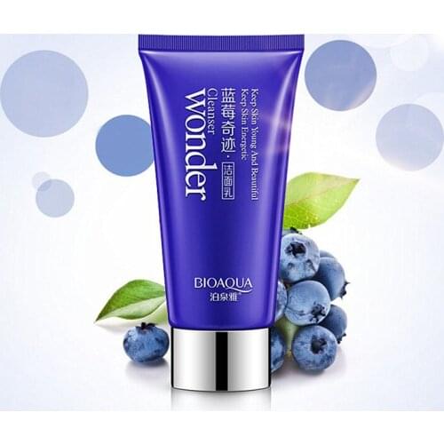 Plant Extract Cranberry Facial Cleanser Foaming Moisturizing Facial Cleansing Oil Control Facial Skin Care