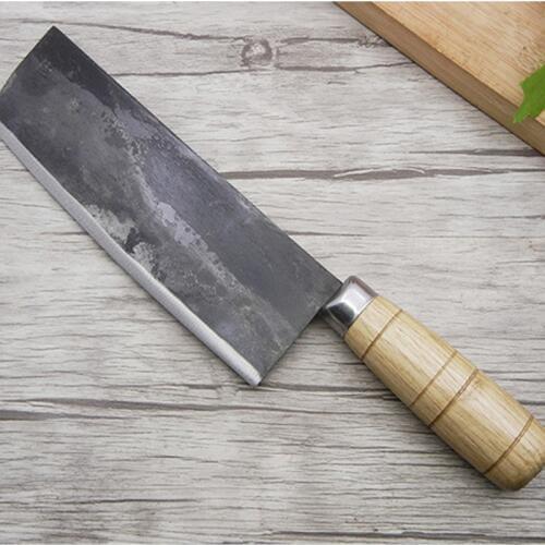Handmade Chinese Chef Knife Clad Forged Steel Boning Slicing Butcher Kitchen Knives Made in China Kitchen Tools Professional