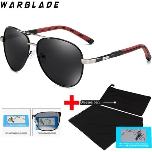 Mens Polarized Sunglasses Classic Pilot Sun Glasses Anti-Reflective Coating Lens Alloy Frame Driving Sunglasses Men Gafas De Sol