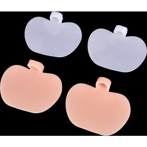 1Pair Silicone Insole Orthotics Half Yard Pad Foot Care Insoles Toe Suppor Metatarsal High-heeled Shoes Forefoot Cushion Pads