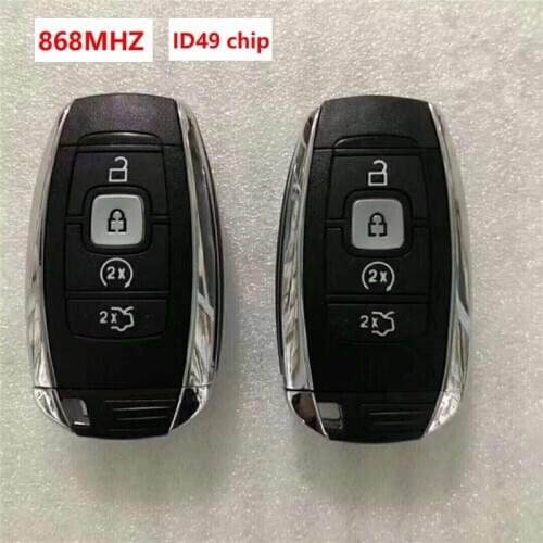 4 Buttons Car Keyless Smart Remote Key 868Mhz ID49 Chip for Lincoln MKC MKZ MKX NAVIGATOR Taurus Intelligent Remote Key