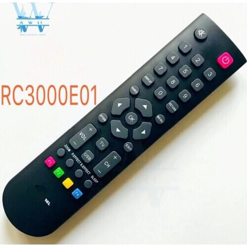 Universal Remote Control Replacement for TCL RC3000E01 08-RC3000E-RM201AA RC3000E02 TLC-925 RC200