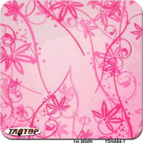 1m 50Sq TSHA64-1 Flower Hydrografic Film Printing Film Water Printing Film Water Transfer Printing Film