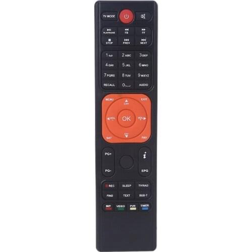 1Piece Gtmedia Wearproof Black Remote Control Fit for V7 V7S V7 Max V7