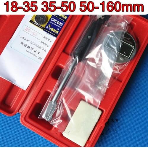 18-35mm 35-50mm 50-160mm Resolution 0.01 mm Digital display Inner hole Dial indicator Free shipping