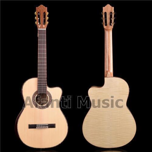 Afanti Music 39 Inch Solid Spruce Top Classical Guitar (ACL-1560)