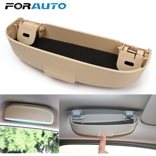 For Mitsubishi Pajero V73 Soveran Holder box Car Glasses Case Car-styling Universal Galant Lioncel ASX RVR Stowing Tidying