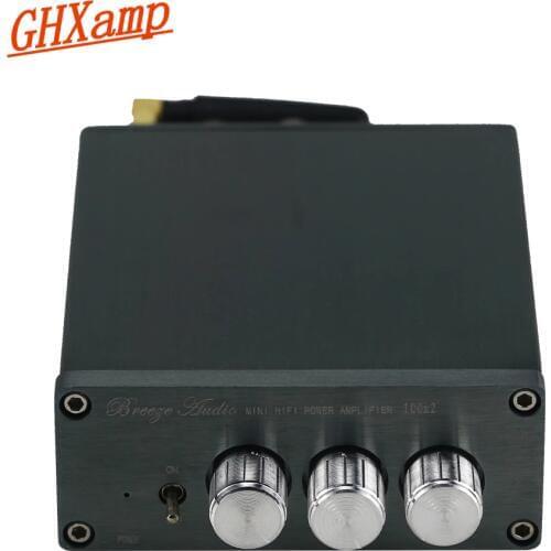 TPA3116 100W*2 Digital Amplifier Audio Machine Car Home Theater With Preamplifier Tone Tweeter Bass adjust Bluetooth-compatible