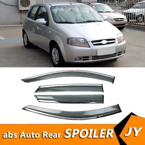 For chevrolet aveo 2005-2007 Window Visor Vent Shades Sun Rain Deflector Guard For chevrolet aveo Auto Accessories 4PCS/SET