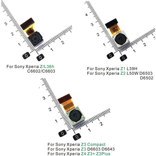 For Sony Xperia Z L36h C6602 Z1 L39H Z2 L50W Z3 Compact Z4 Z3+ Z3Plus Rear Camera Main Back Facing Big Camera Module Flex cable