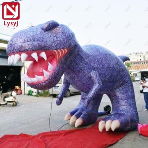Giant Inflatable Dino Model Inflatable Cartoon Dinosaur for Display Advertising Park Event Decoration