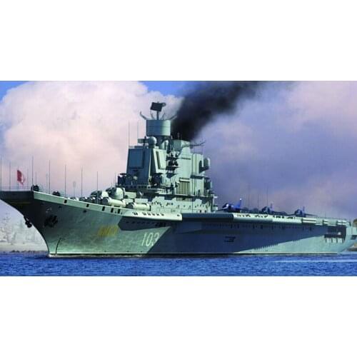 Trumpeter 83416 1/700 Soviet Aircraft Carrier Baku Destroyer Warship Model Kit TH06115-SMT6