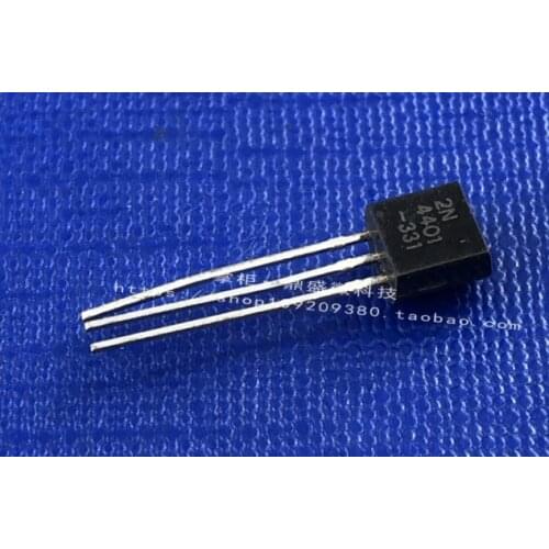 Xinyuan 50PCS/LOT 2N4401 0.6A40V TO-92 Bipolar Transistors - BJT NPN new and original IC