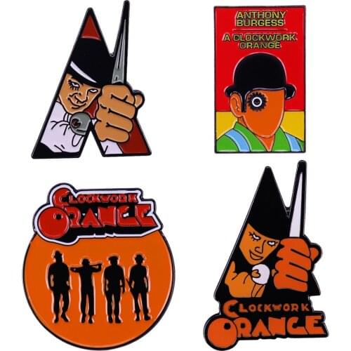 P5886 Dongmanli Enamel Pin Movie Brooches Bag Lapel Pin Cartoon Holiday Badge Jewelry Gift for Kids Friends