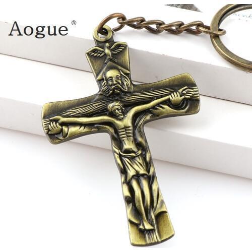 P9 cross key chain