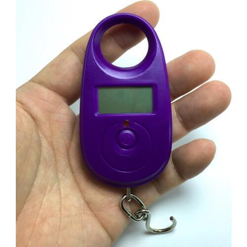 Portable Digital Scale 25Kg 5g Electronic Weight Pocket Luggage Scales Hanging Hook Mini LCD Weighing Balance