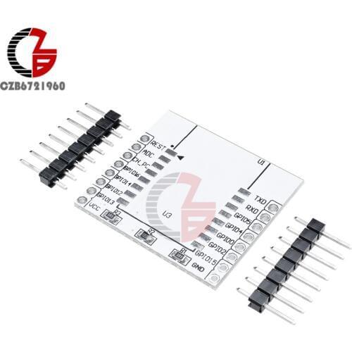 ESP8266 Serial Wireless Wifi Module Adapter Plate Connector for ESP-07 ESP-08 ESP-12