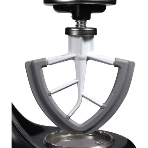 Tilt-Head Flat Beater Silicone Mixer Paddle Home Kitchen Mixing Attachment Replacement for Kitchenaid 4.5-5QT