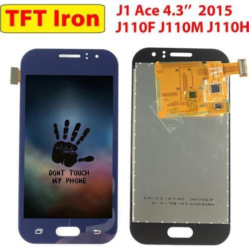 4.3' TFT Test For Samsung Galaxy J1 Ace 2015 J110L LCD Display Touch Screen Digitizer For Samsung J110F J110G Assembly J110 LCD
