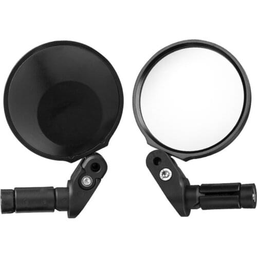 MTB Road Bike Mirrors HD View 360 Angle Adjustable Handlebar Wide Range Rearview Mirror For Motorcycle Bikes Outdoor Accessories