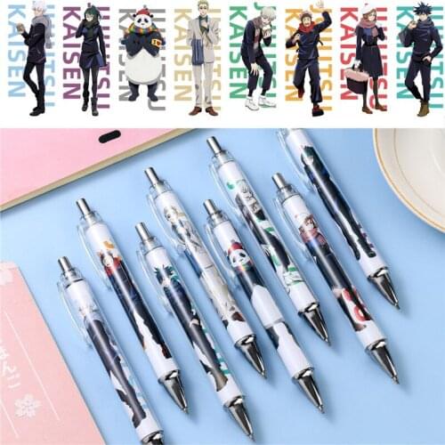 1pcs Japan Anime Jujutsu Kaisen Ballpoint pen for fans Gift ballpen for writing Cute school Jujutsu Kaisen supplies