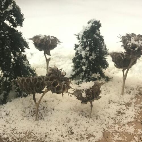 Hay model thorn ball decoration manual model