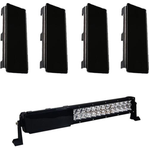 32" inch Snap on Black LED Work Light Bar Dust Proof Protector Lens Cover for Offroad ATV SUV TRUCK BOAT JEEP FORD LIGHT BAR