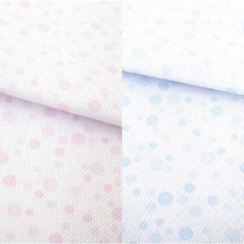 So yeah Rain Flower Korea imported a single stitch 14CT embroidered cloth colorful little bit integer cross stitch fabric