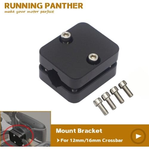 Motorcycle Mobile Phone Navigation Holder Suitable 12mm/16mm Mount Bracket Diameter For BMW R1200GS LC ADV Most Model Black Blue