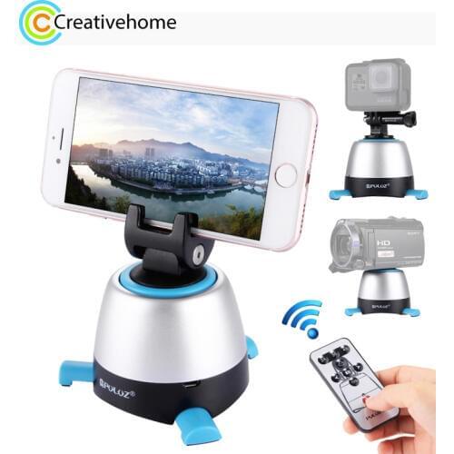 PULUZ Electronic 360 Degree Rotation Panoramic Head with Remote Controller for Smartphones, GoPro, DSLR Cameras