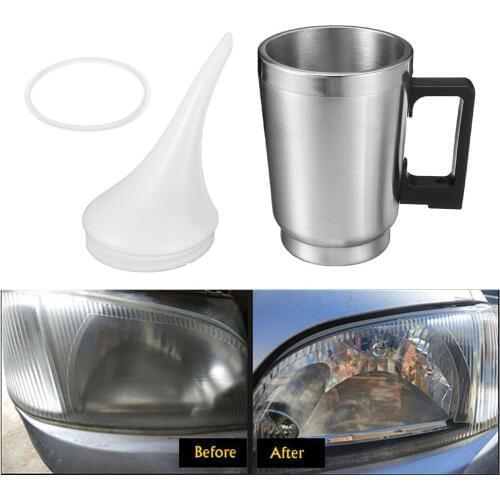 Car Headlight Refurbished Headlight Headlamp Repair Tools Electric Heating Cup Kit Car Lamp Headlight Renovation Atomizing Cup