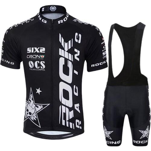 Cycling Kit 2020 ROCK Cycling Jersey For Men Summer Bicycle Uniform Ropa Ciclismo Hombre Maillo Fashion Clothes