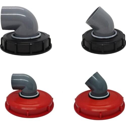 IBC Ton Barrel Cover with Plastic Cover with Venting Ton Barrel Plastic Cover Double Hole Tote Tank Lid Breath Cover